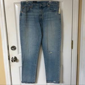 GAP Distressed Girlfriend Jeans NEW WITH TAGS